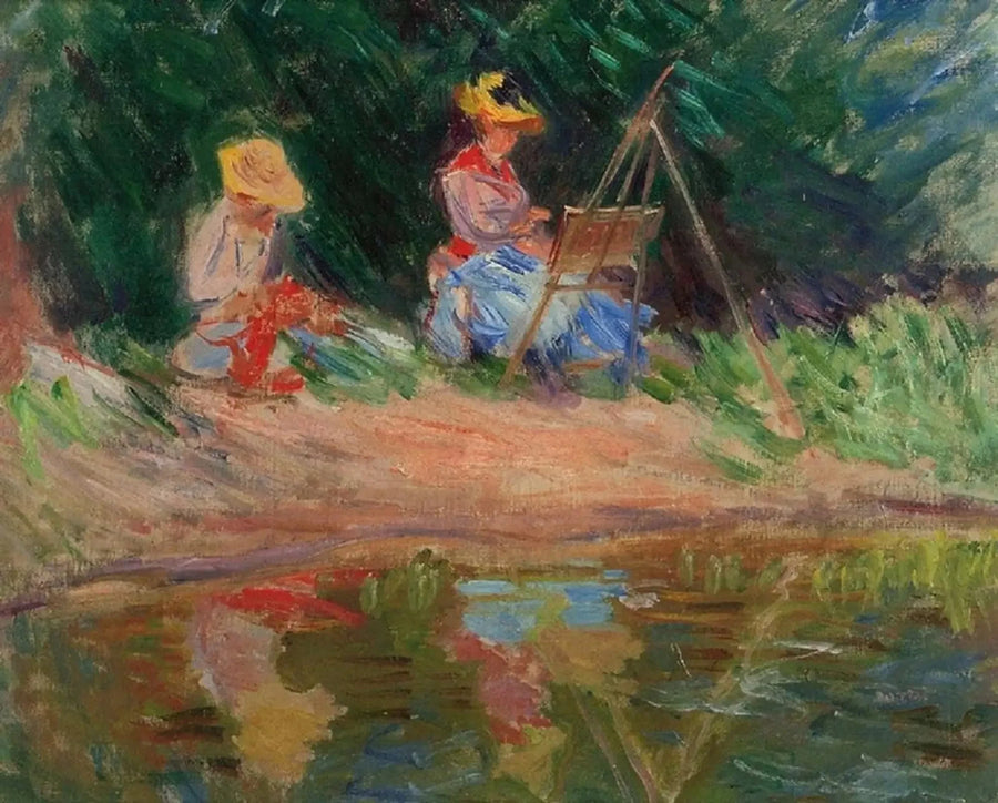 Malarstwo Blanche Monet z Suzanne W1149 - Claude Monet