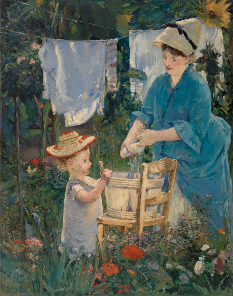 Pralnia (Linen) - Édouard Manet