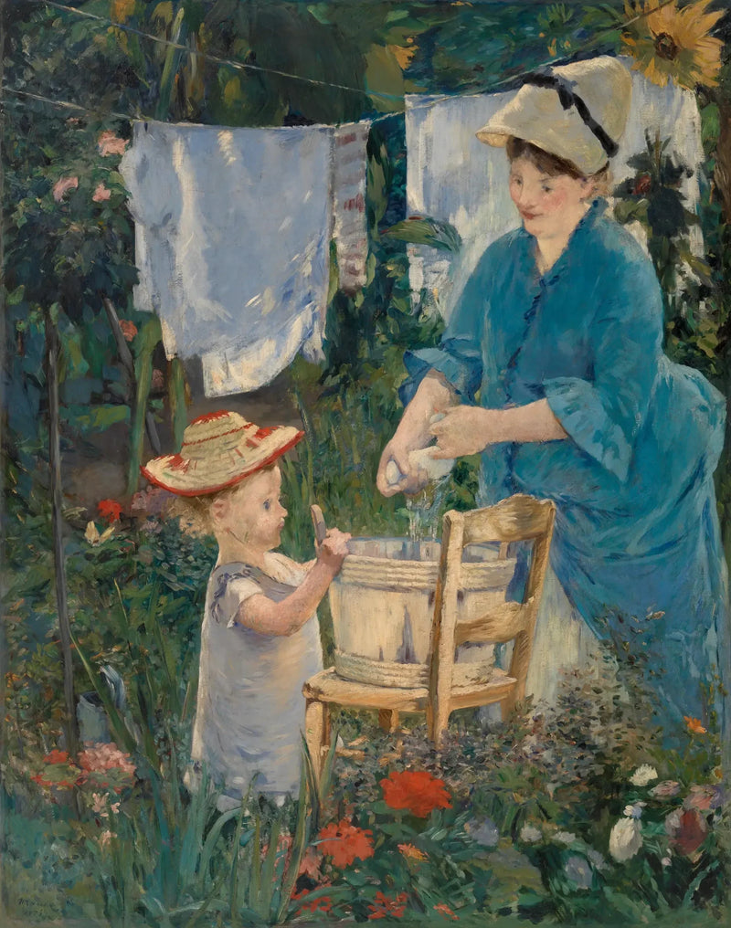 Pralnia (Linen) - Édouard Manet