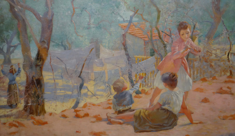 Pralniczki w Prowansji - Henri-Edmond Cross