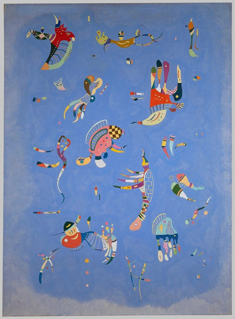 Błękitne niebo - Wasilij Kandinsky