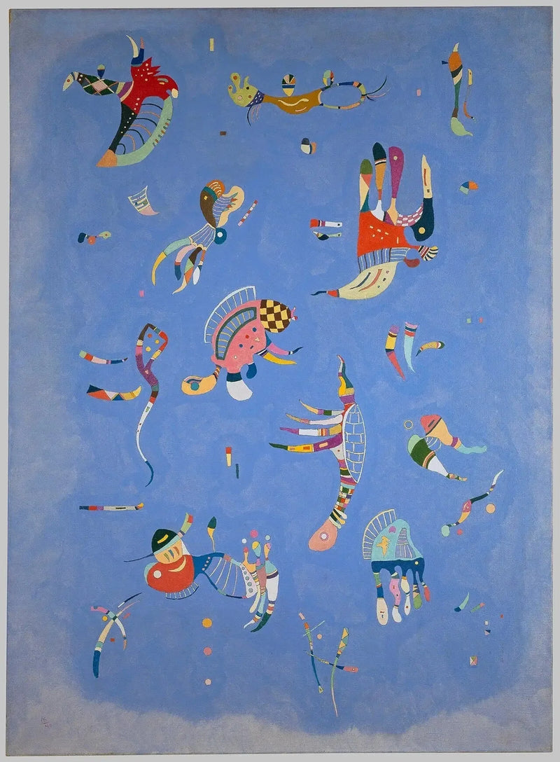 Błękitne niebo - Wasilij Kandinsky