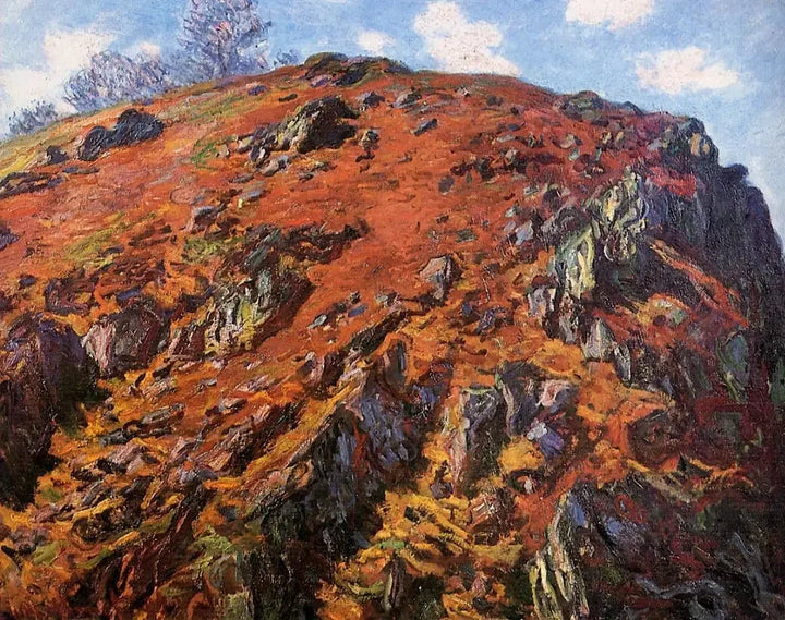 Blok, badanie skał w Creuse W1228 - Claude Monet