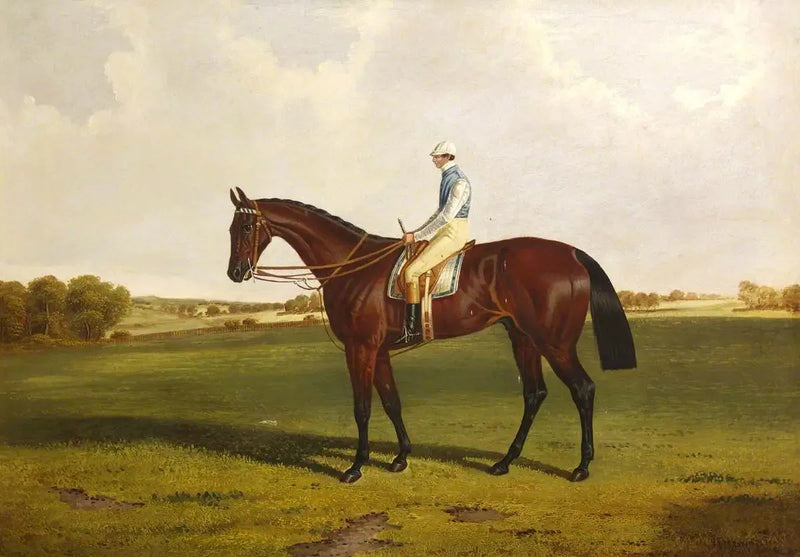Bloomsbury' z S. Templeman Up, w kolorach właściciela i trenera, W. Ridsdale - John Frederick Herring, Sr.