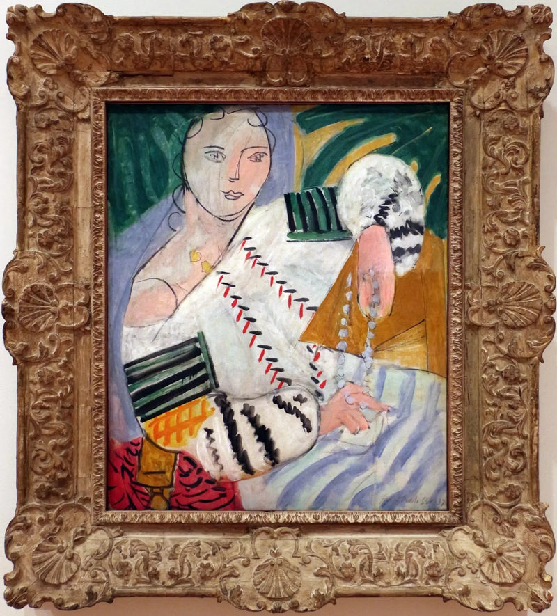 Bluzka rumuńska z zielonymi rękawami - Henri Matisse