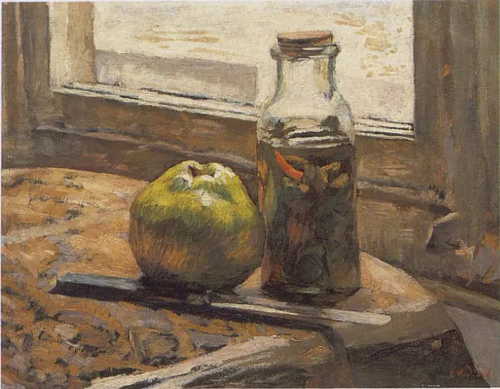 Słoik na ogórki i jabłka - Édouard Vuillard