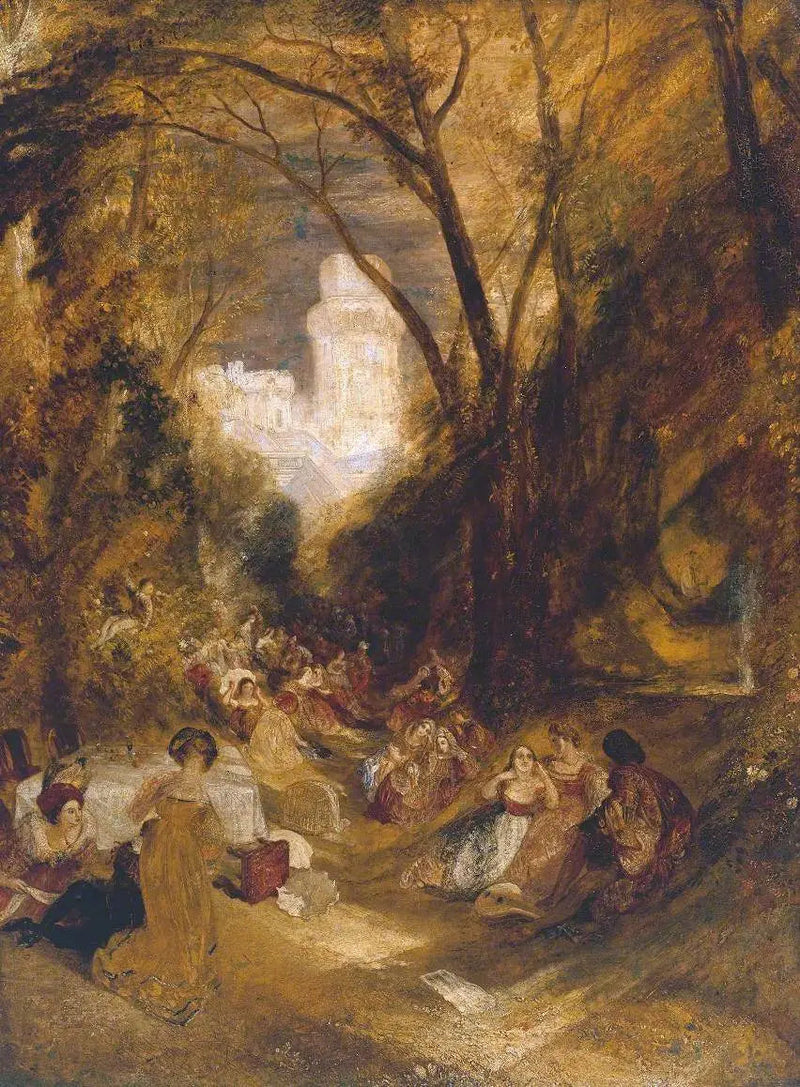 Boccaccio opowiadający historię klatki dla ptaków - J. M. W. Turner