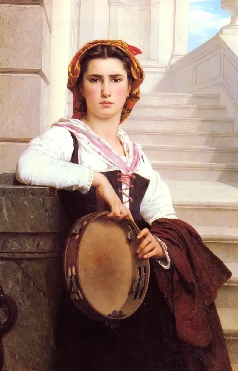 Bohémka - Pierre Auguste Cot