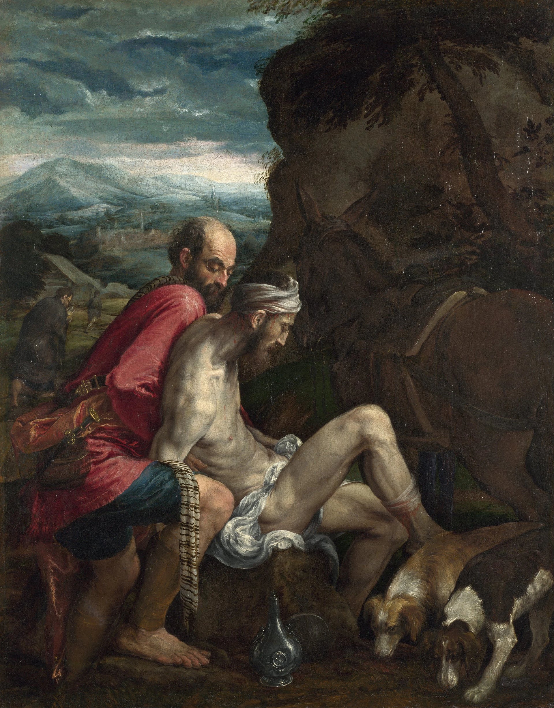 Le Bon Samaritain - Jacopo Bassano
