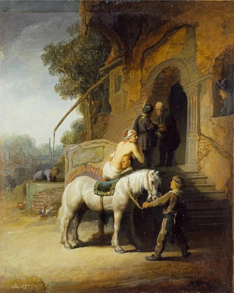 Dobry Samarytanin - Rembrandt