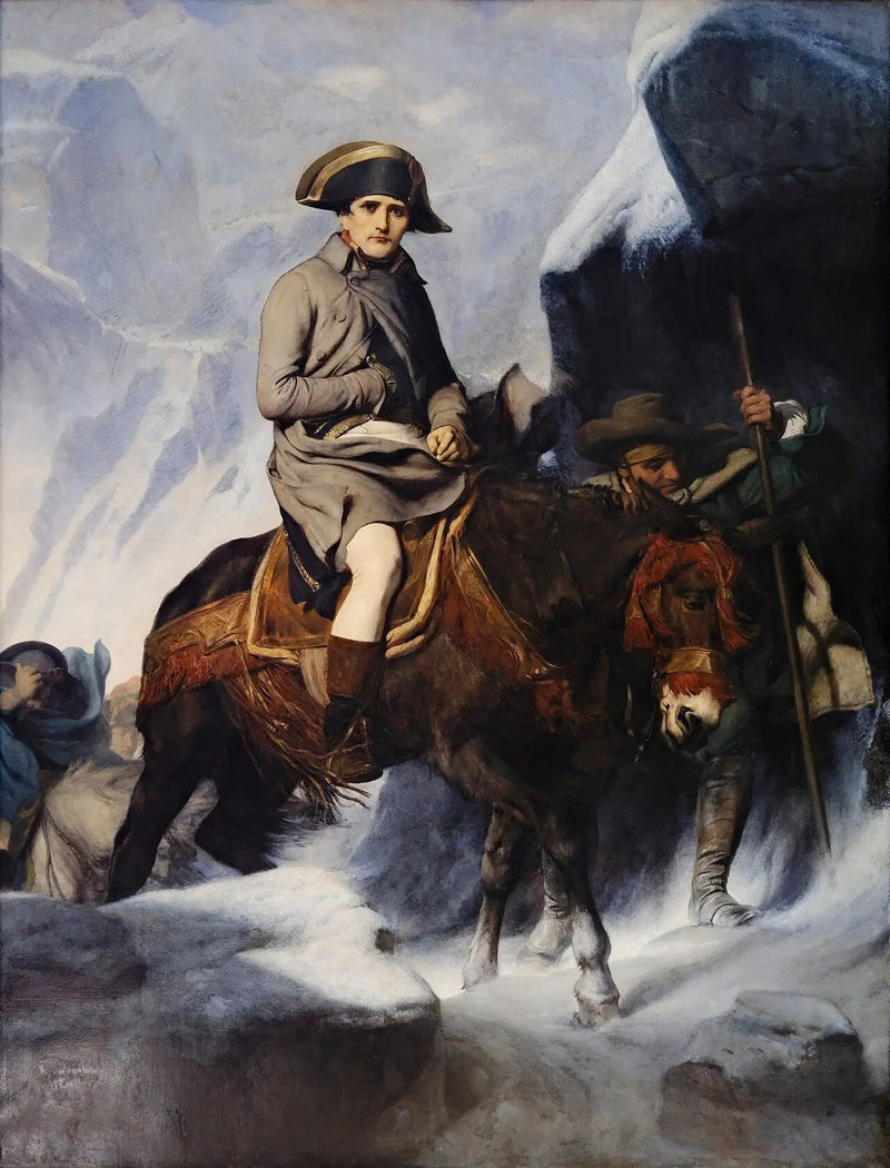 Bonaparte przekraczający Alpy - Paul Delaroche