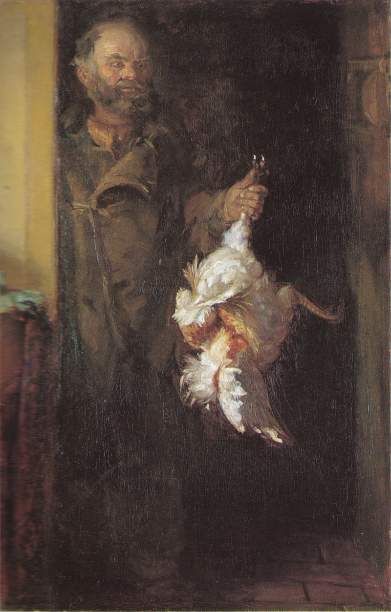 Bonatzi z kogutem - Anna Ancher
