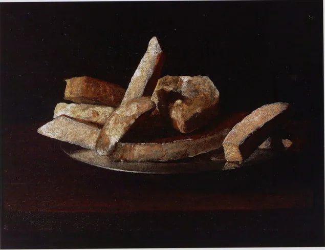 Cukierki na srebrnym półmisku - Francisco de Zurbarán