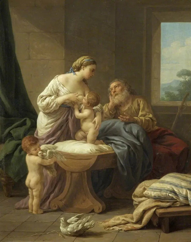 Dobra starość - Louis Jean François Lagrenée