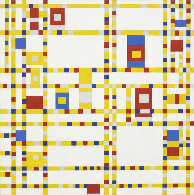 Boogie-Woogie z Broadwayu - Piet Mondrian