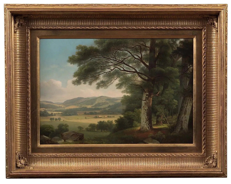 Brzeg lasu - Asher Brown Durand