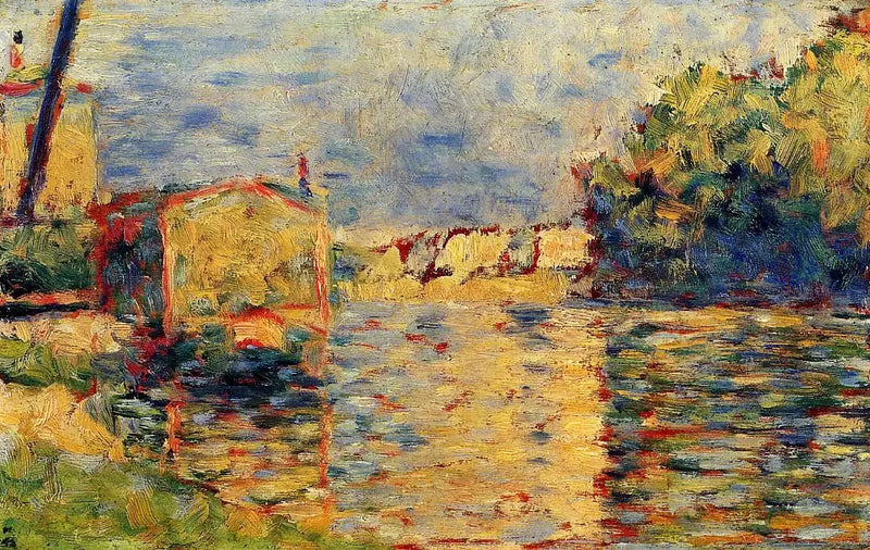 Brzeg rzeki - Georges Seurat