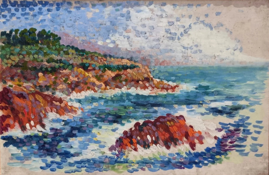 Brzeg morski - Henri-Edmond Cross