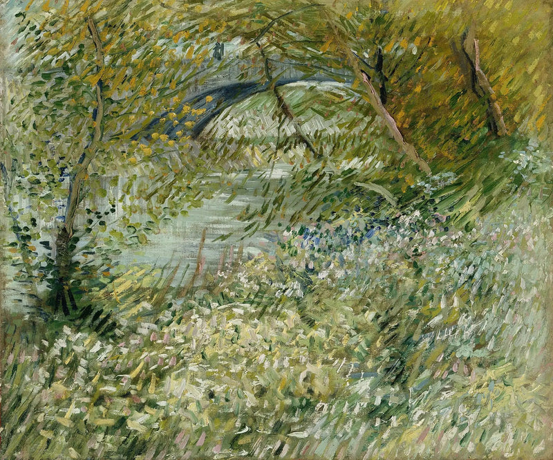 Brzeg rzeki wiosną - Vincent van Gogh