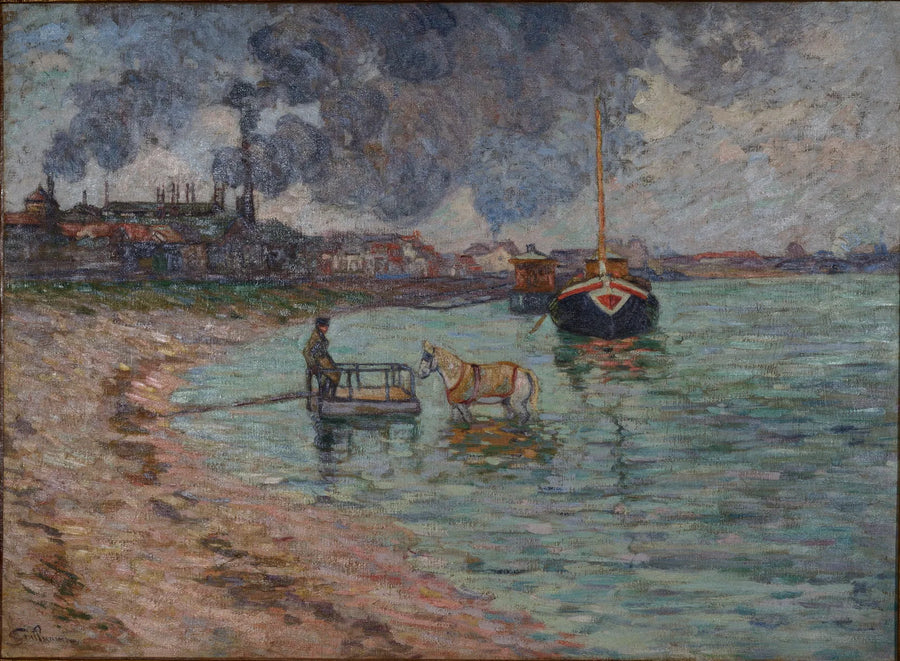 Brzeg Sekwany w Charenton - Armand Guillaumin