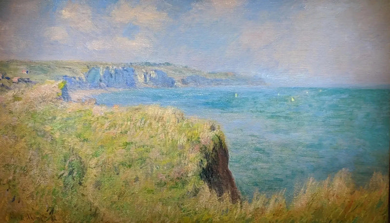 Krawędź klifów w Pourville W751 - Claude Monet