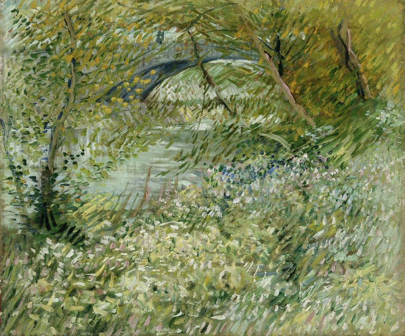 Brzeg rzeki wiosną - Vincent van Gogh