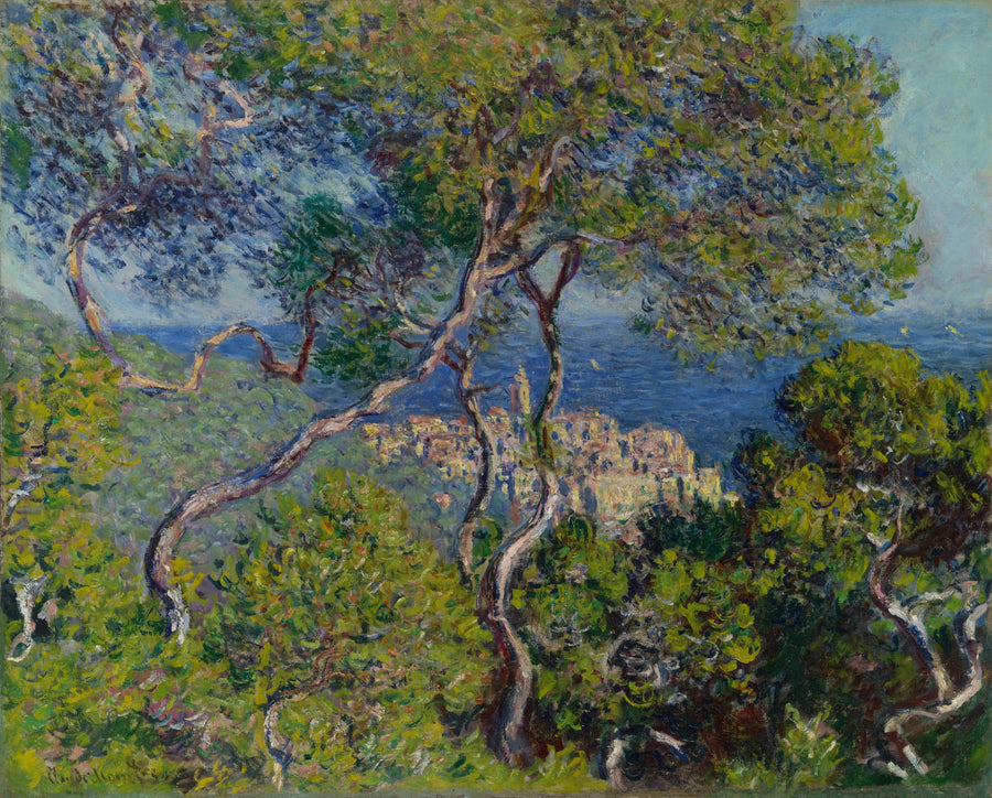 Widok Bordighera - Claude Monet