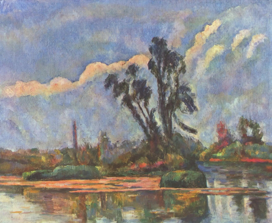 Brzegi Oise - Paul Cézanne