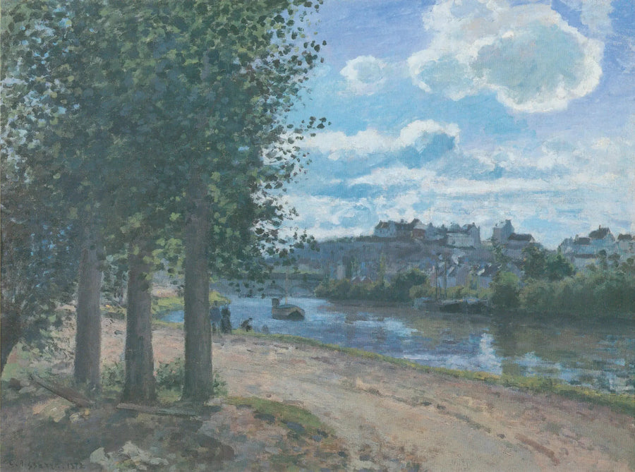 Brzegi Oise, Pontoise - Camille Pissarro