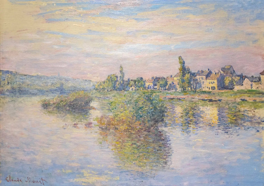Brzegi Sekwany w Lavacourt - Claude Monet