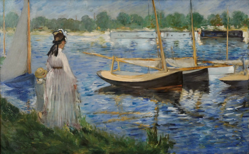 Brzegi Sekwany w Argenteuil - Édouard Manet