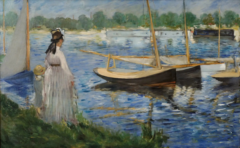 Brzegi Sekwany w Argenteuil - Édouard Manet
