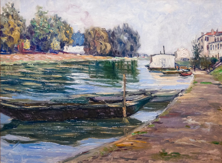 Brzegi Sekwany - Gustave Caillebotte