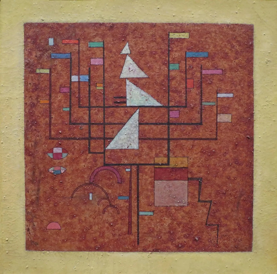 żółta ramka - Wasilij Kandinsky