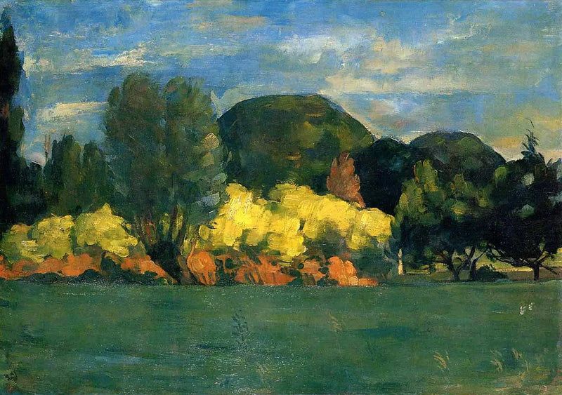 Gaj przy Jas de Bouffan - Paul Cézanne