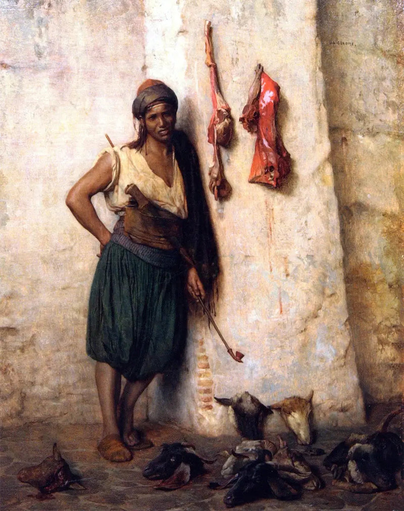 Turecki bukiet w Jerozolimie - Jean-Léon Gérôme