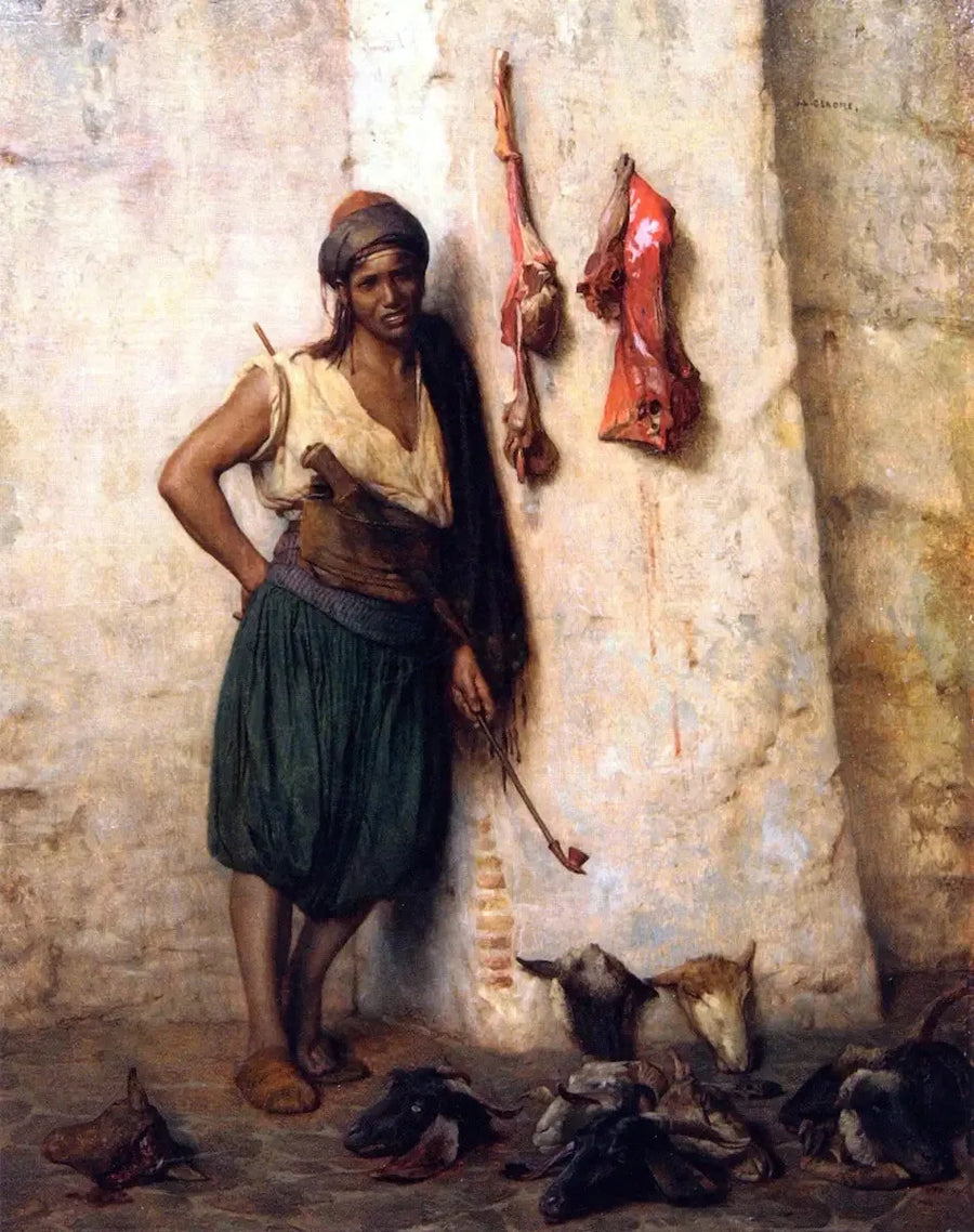 Turecki bukiet w Jerozolimie - Jean-Léon Gérôme