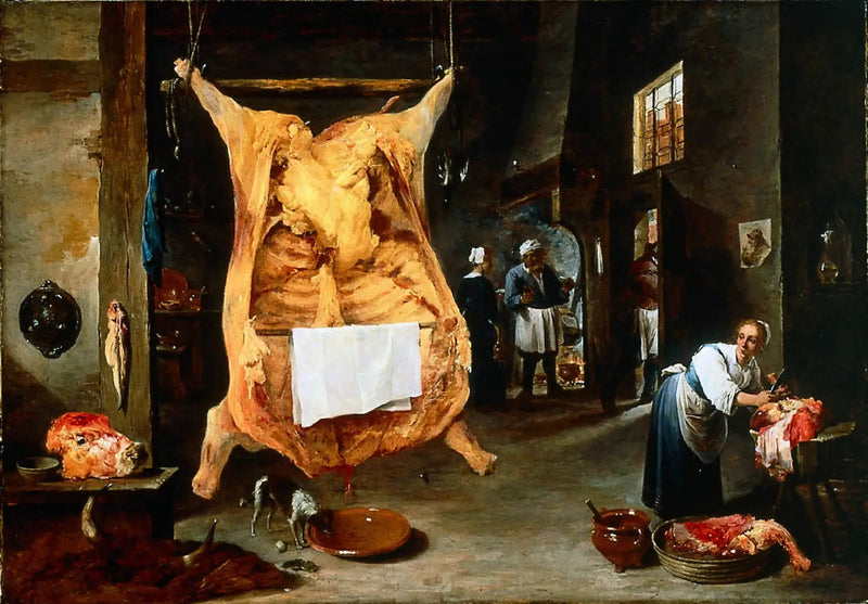 Rzeźnia - David Teniers Młodszy