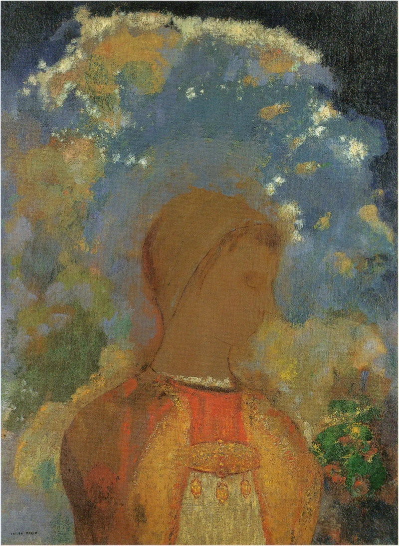 Budda w młodości - Odilon Redon