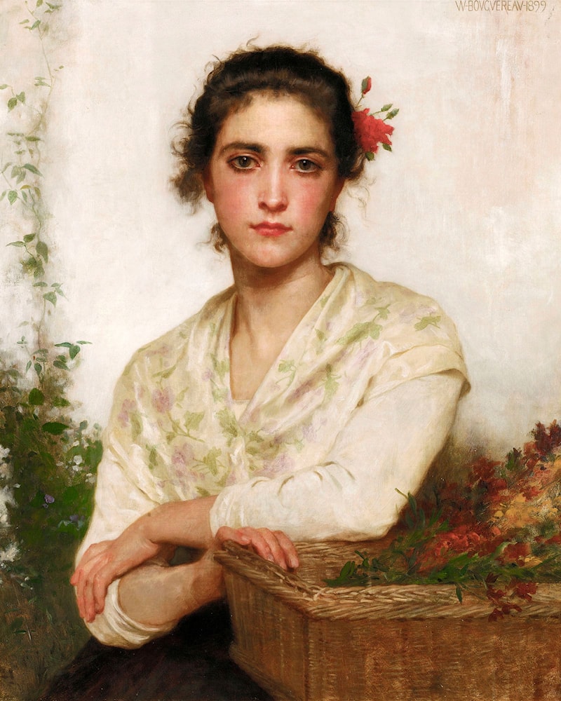 Les Giroflées (1899) - Bouguereau