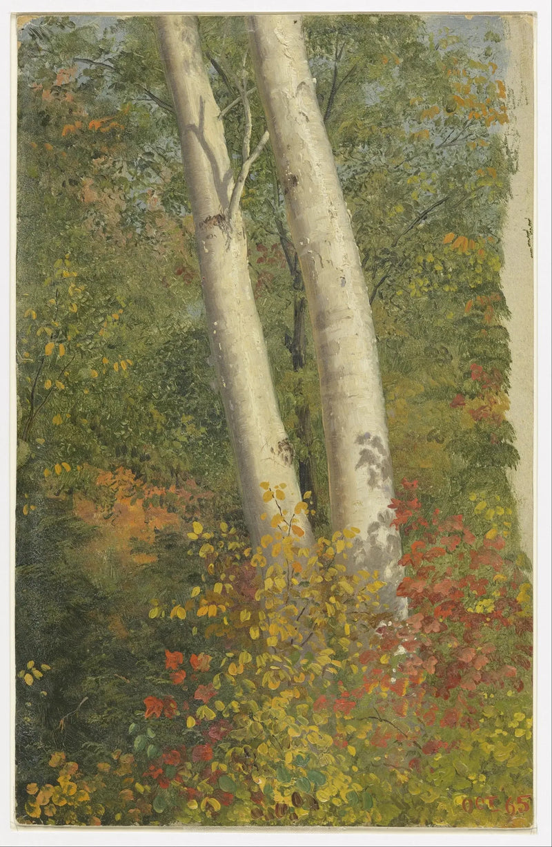 Kulisy jesienią - Frederic Edwin Church