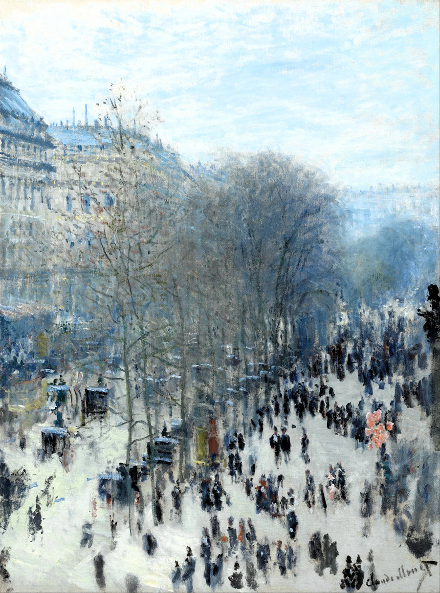 Bulwar Kapucynek - Claude Monet