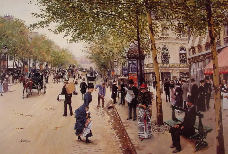 Bulwar Kapucyńskich - Jean Béraud