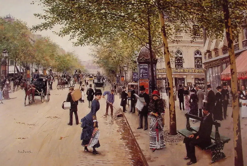 Bulwar Kapucyńskich - Jean Béraud