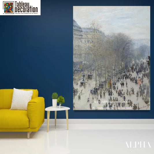 Boulevard des Capucines - Tableau Monet - Reproductions de tableaux et peintures haut de gamme