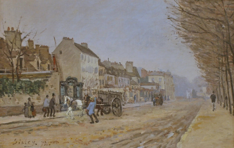 Bulwar Héloïse, Argenteuil - Alfred Sisley