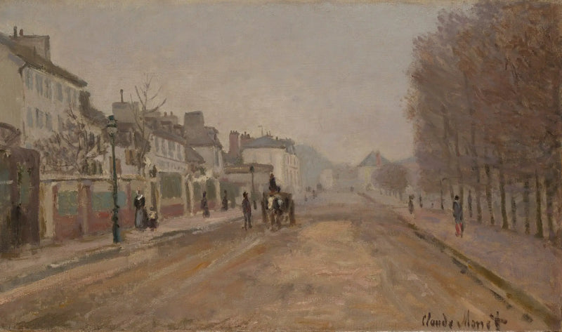 Bulwar Héloise, Argenteuil - Claude Monet