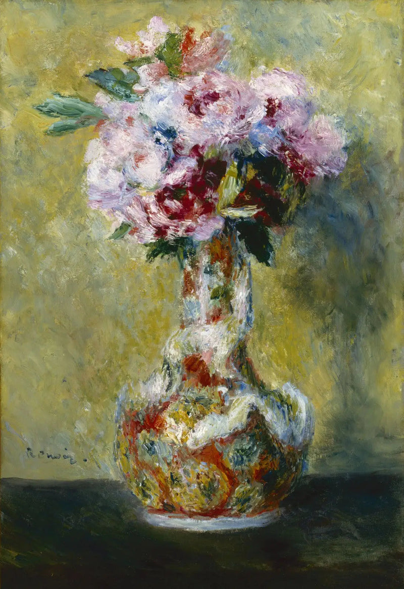 Bukiet w wazonie - Pierre-Auguste Renoir