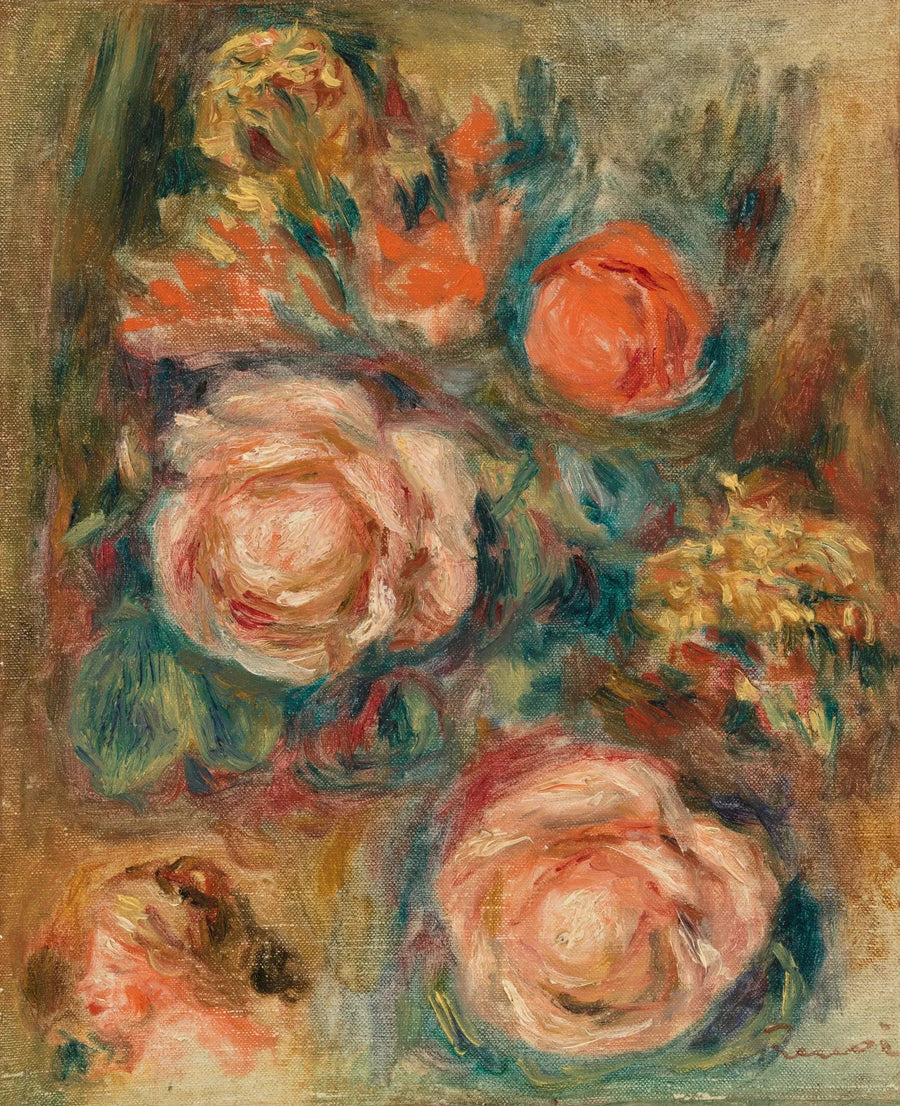 Bukiet róż - Pierre-Auguste Renoir