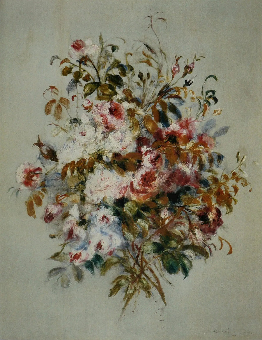 Bukiet róż - Pierre-Auguste Renoir
